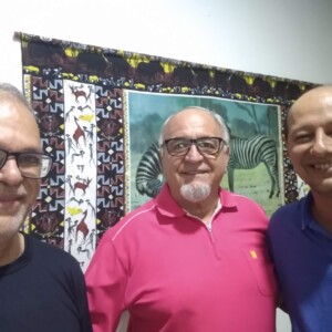 Missionários na base de Beira
